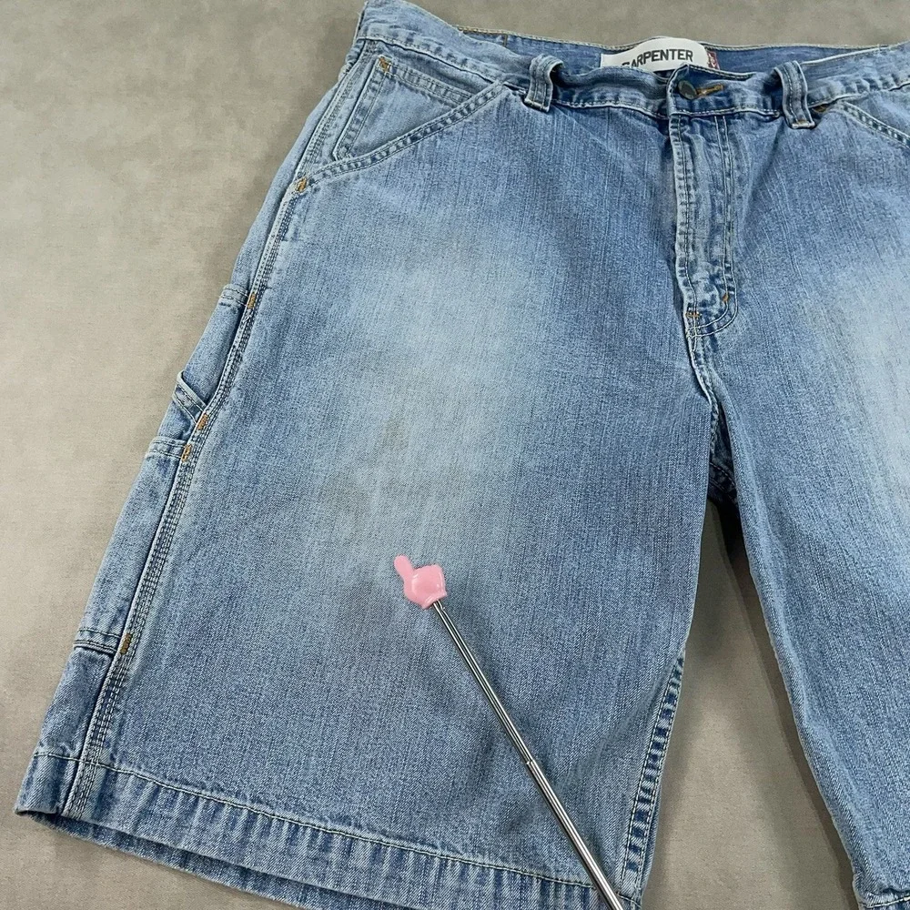 Vintage Levis Carpenter Shorts Mens 34 Baggy Jorts Skater Grunge Y2K (Fit 36x11)